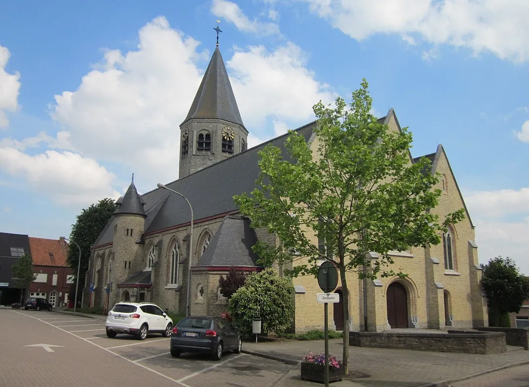 Church of Saint Martin in Koolskamp, Belgium