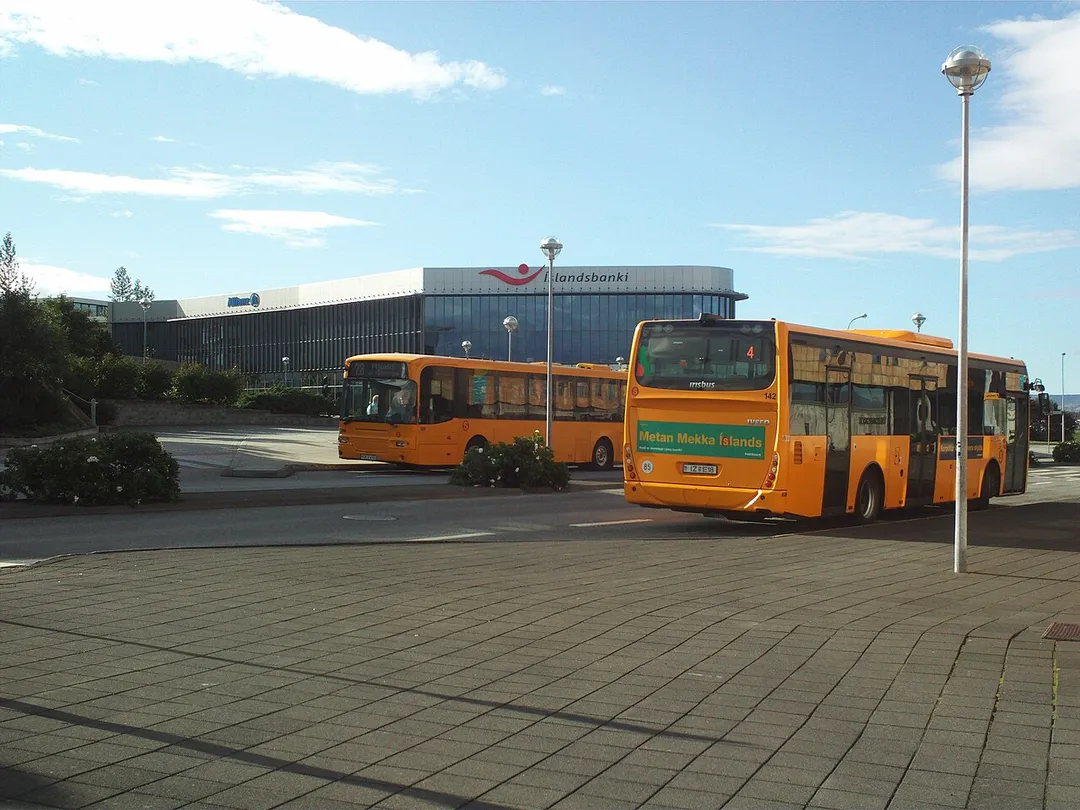 Public Reykjavik area (Stræto) buses in Kopavogur