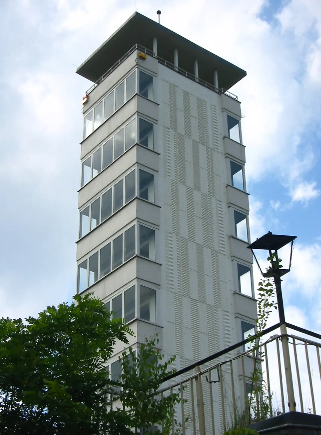 Berlin - Müggelturm - view from midplane