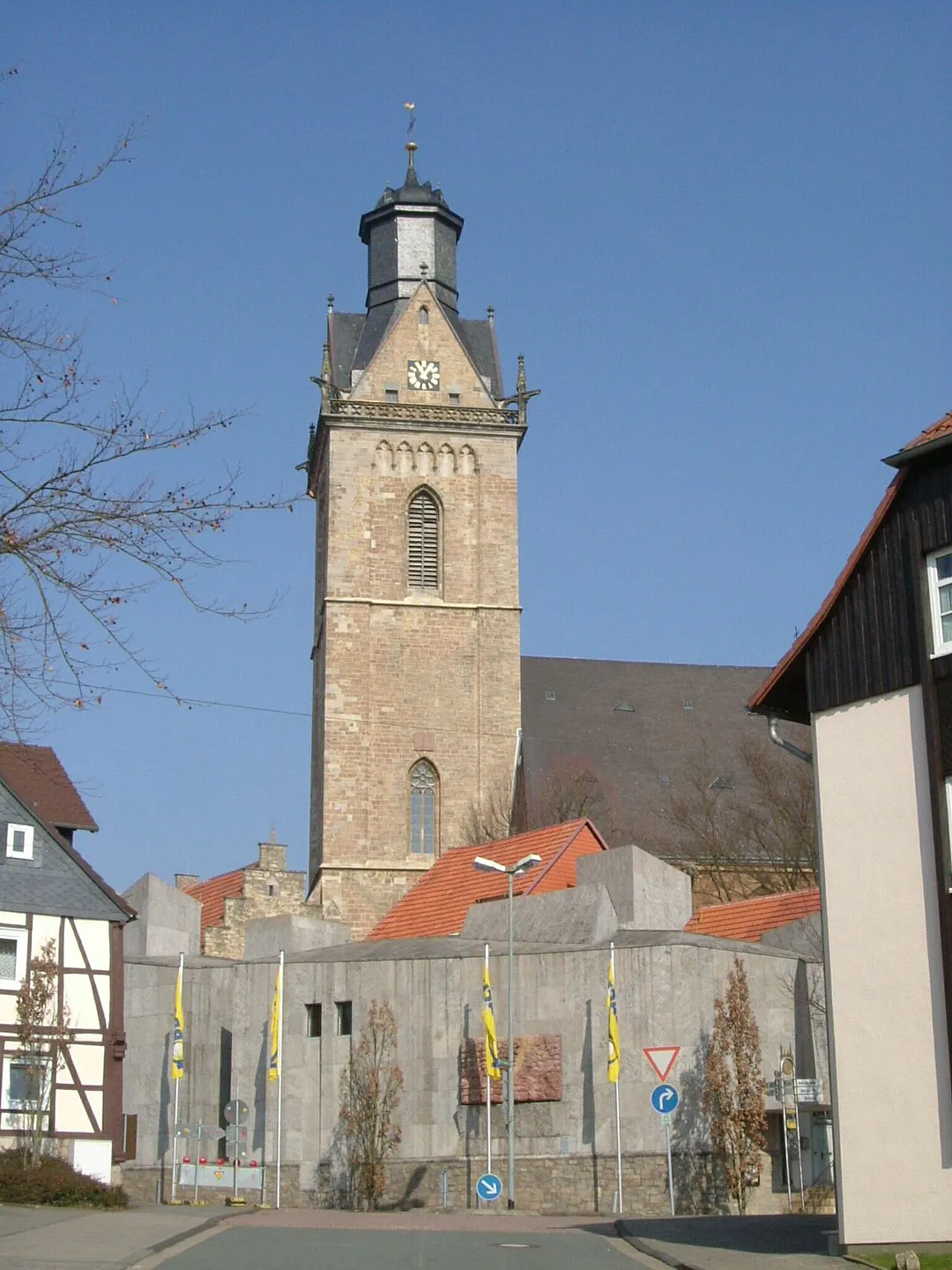 Korbach, Germany. Kiliankirche