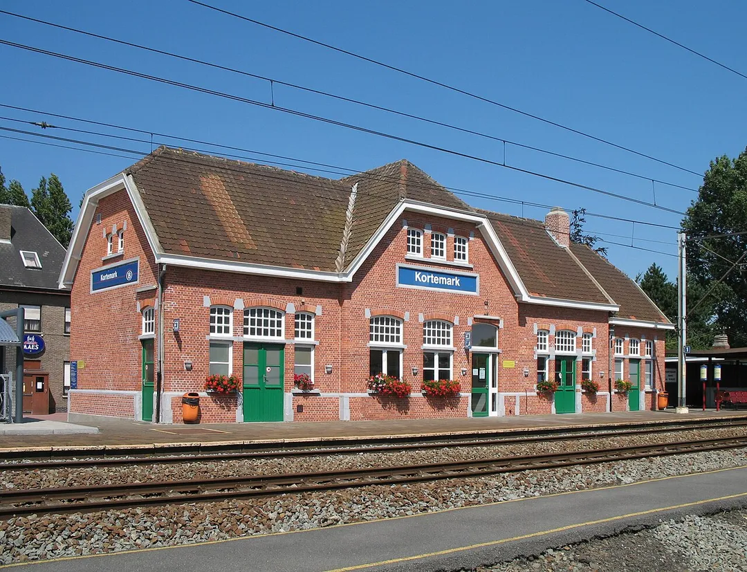 Kortemark (Belgium): train station