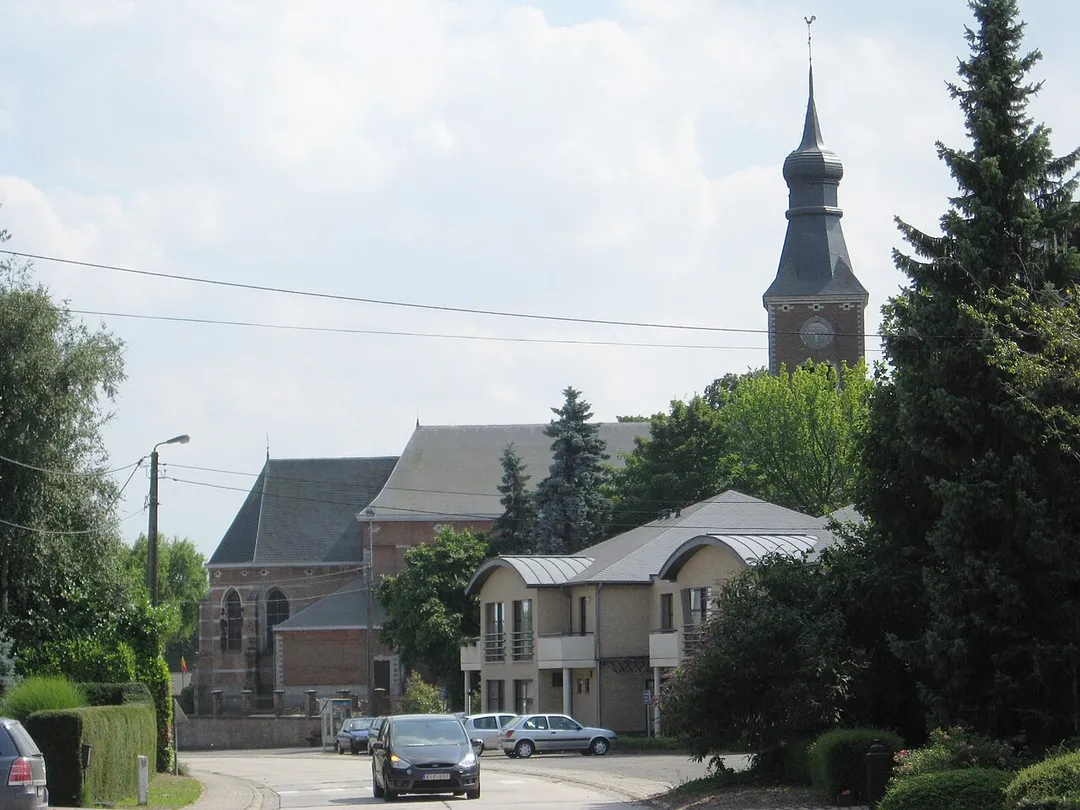 Church of Saint Servatius in Kersbeek, Kersbeek-Miskom, Kortenaken, Flemish Brabant, Belgium