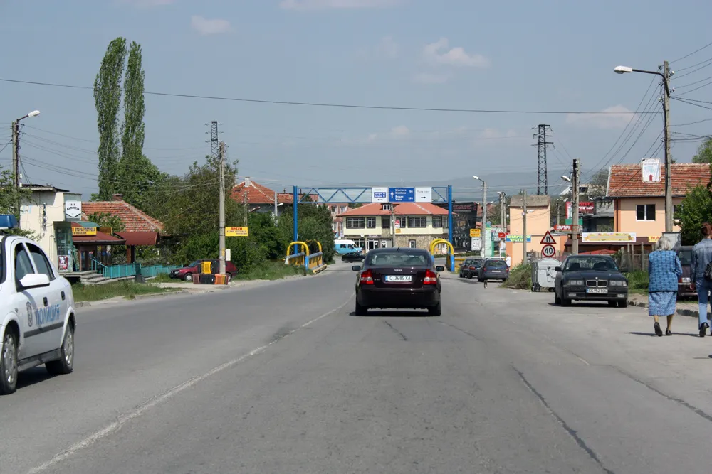 Kostinbrod main street – on the road from Sofia to Lom