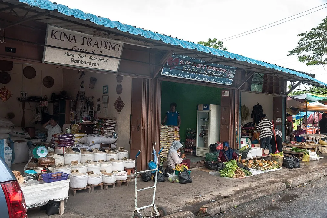 Kota Belud, Sabah: Agricultural Market (Pasar Tani)