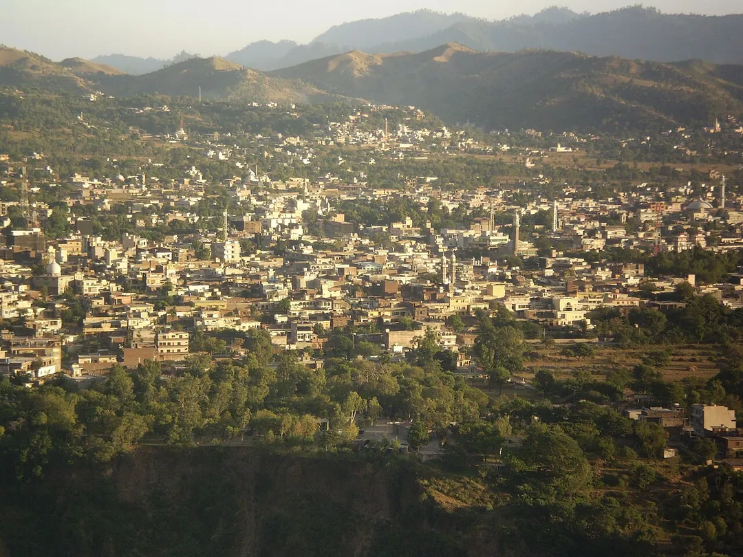 An overview of Kotli city, Kotli, Azad Kashmir, Pakistan