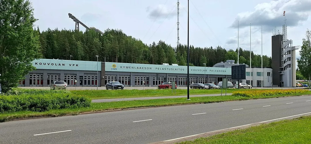 Kouvola fire station in Finland
