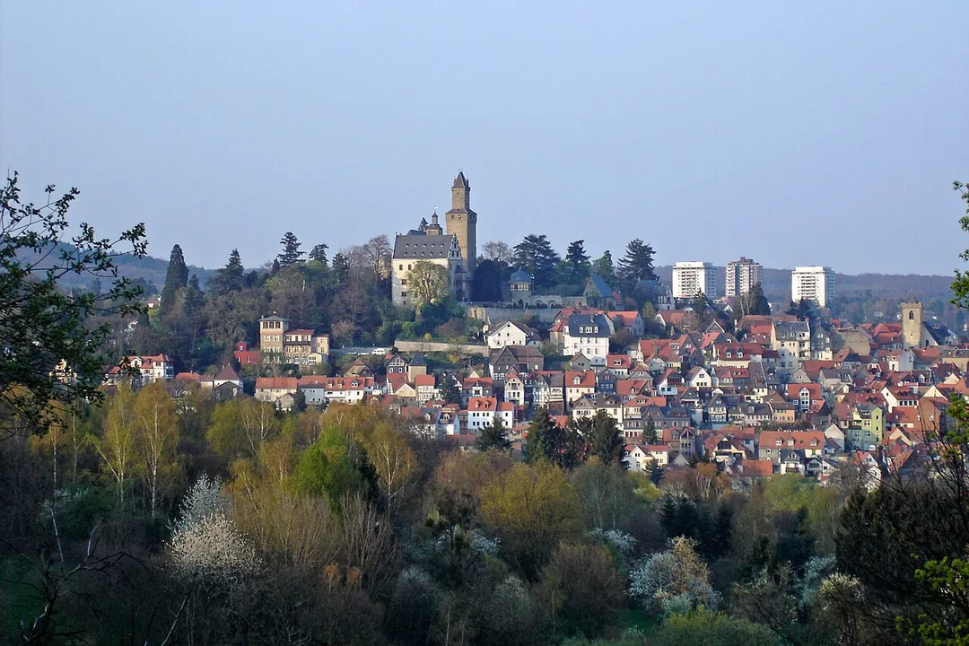 Kronberg mit Burg, Blick von Mammolshain