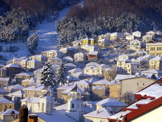 His hometown Krushevo.