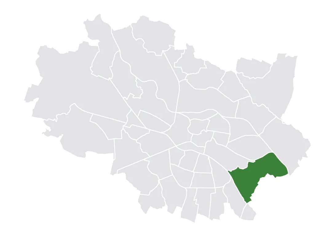 Osiedle Księże na mapie Wrocławia