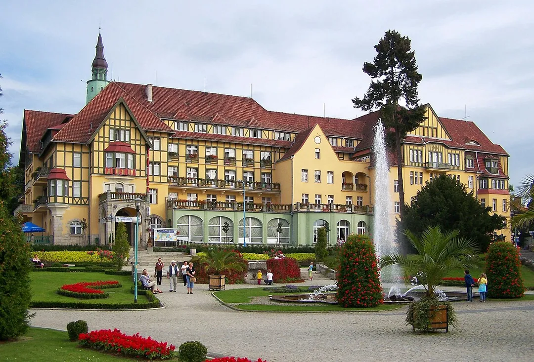Sanatorium "Polonia" w Kudowie-Zdroju.