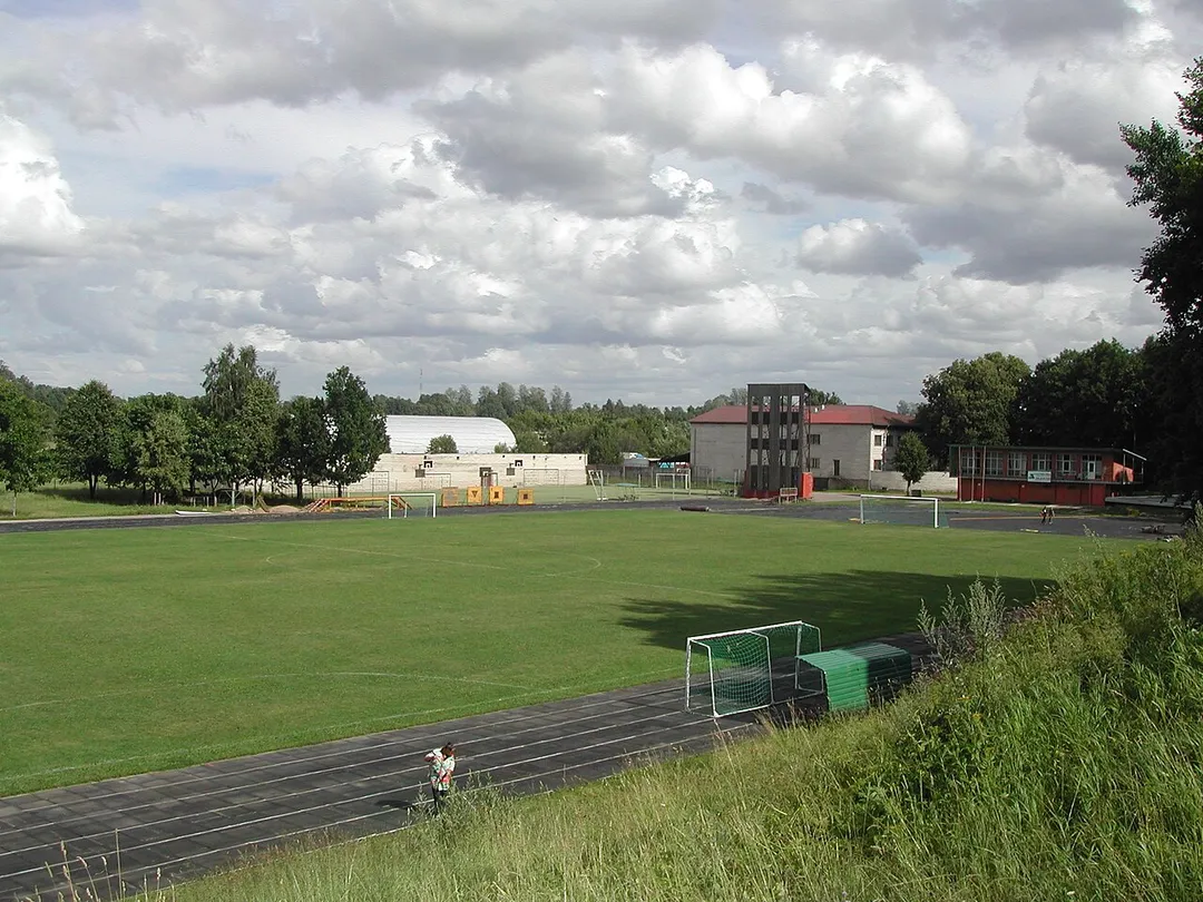 Stadium of Kuldīga, Latvia