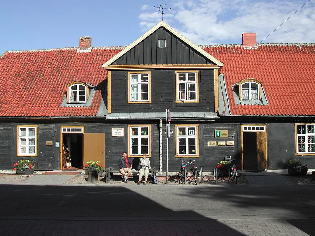 Tourist information in Kuldīga, Latvia