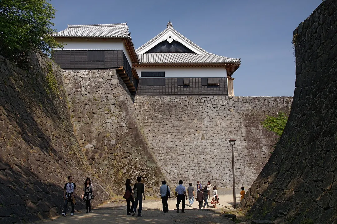 Kumamoto Castle, Kumamoto, Kumamoto prefecture, Japan