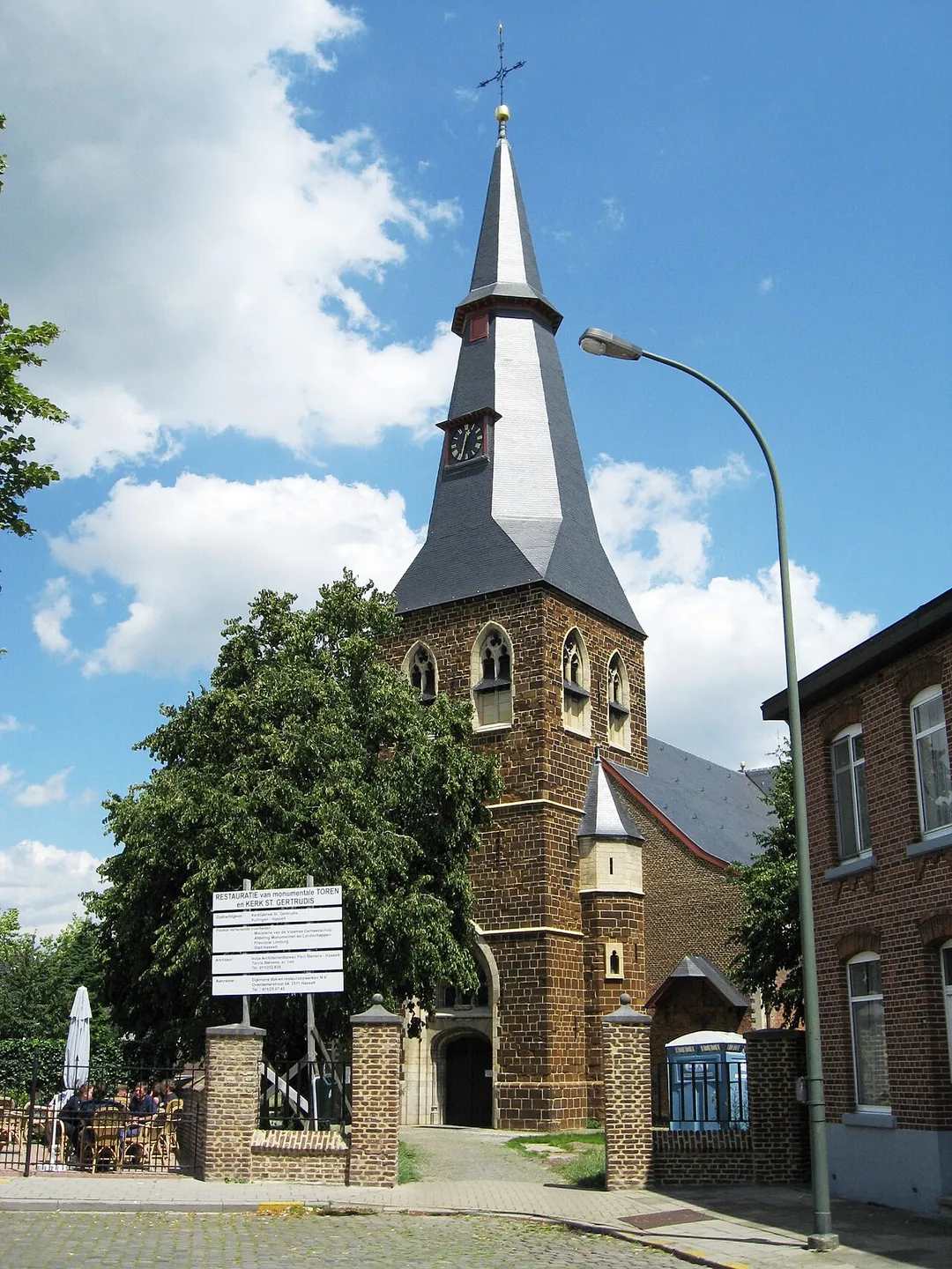 Church of Saint Gertrude in Kuringen, Hasselt, Limburg, Belgium