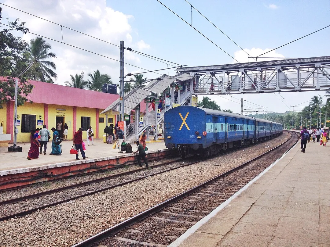 Kuzhithurai (Marthandam) Railway Station.