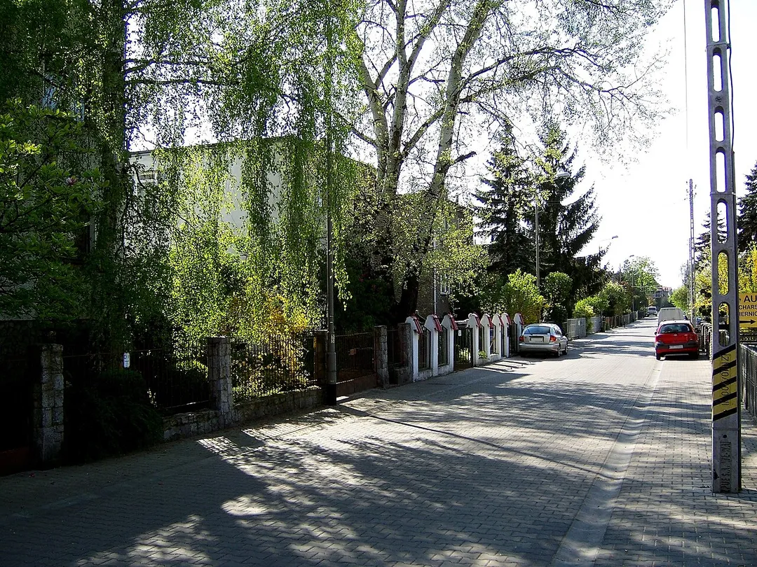 Old part of Kuźniki district of Wrocław, Poland