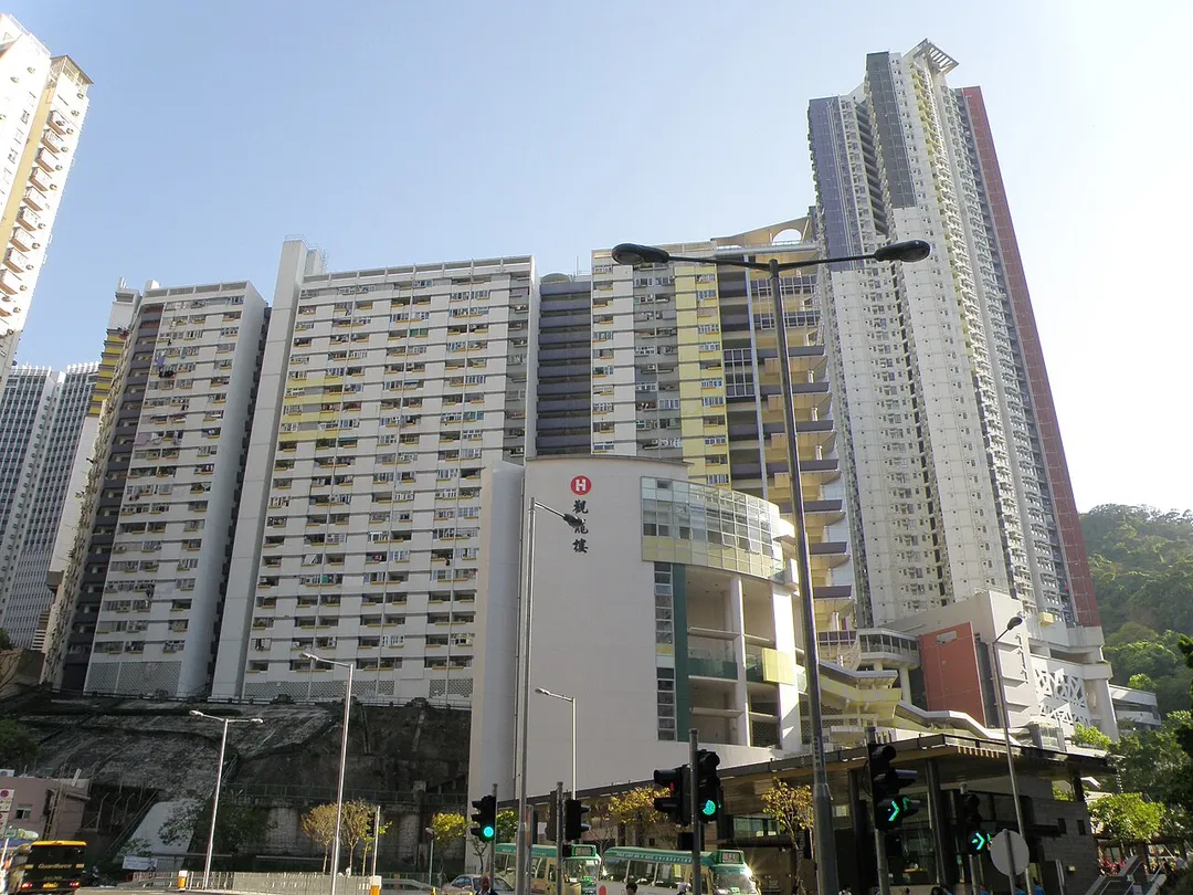 Kwun Lung Lau in Kennedy Town, Hong Kong.