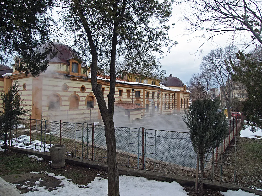 Cifte Hamam (Double Bath) mineral bath in Kyustendil, Bulgaria