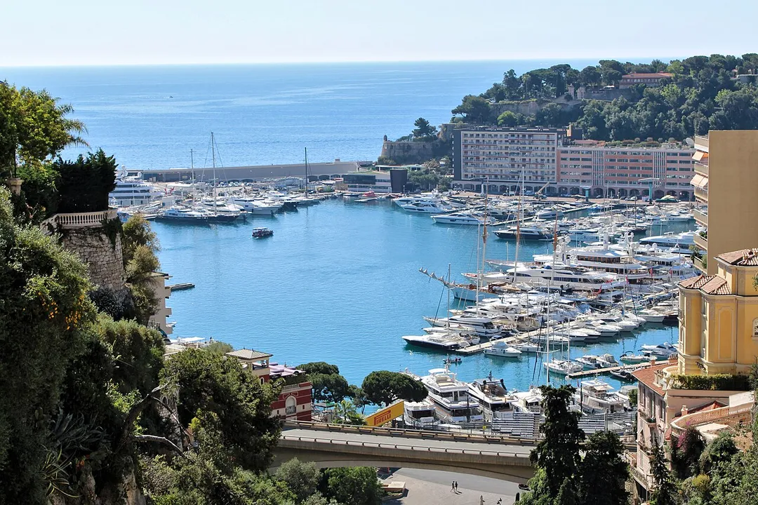 Port Hercule in Monaco