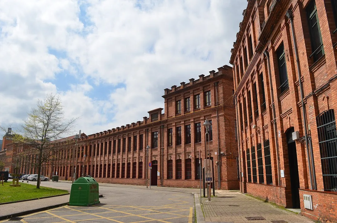 Ancient building of Felguera Ironworks (Spain)