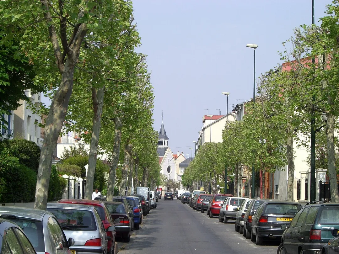 église Saint-Urbain, la Garenne-Colombes, Hauts-de-Seine (France).