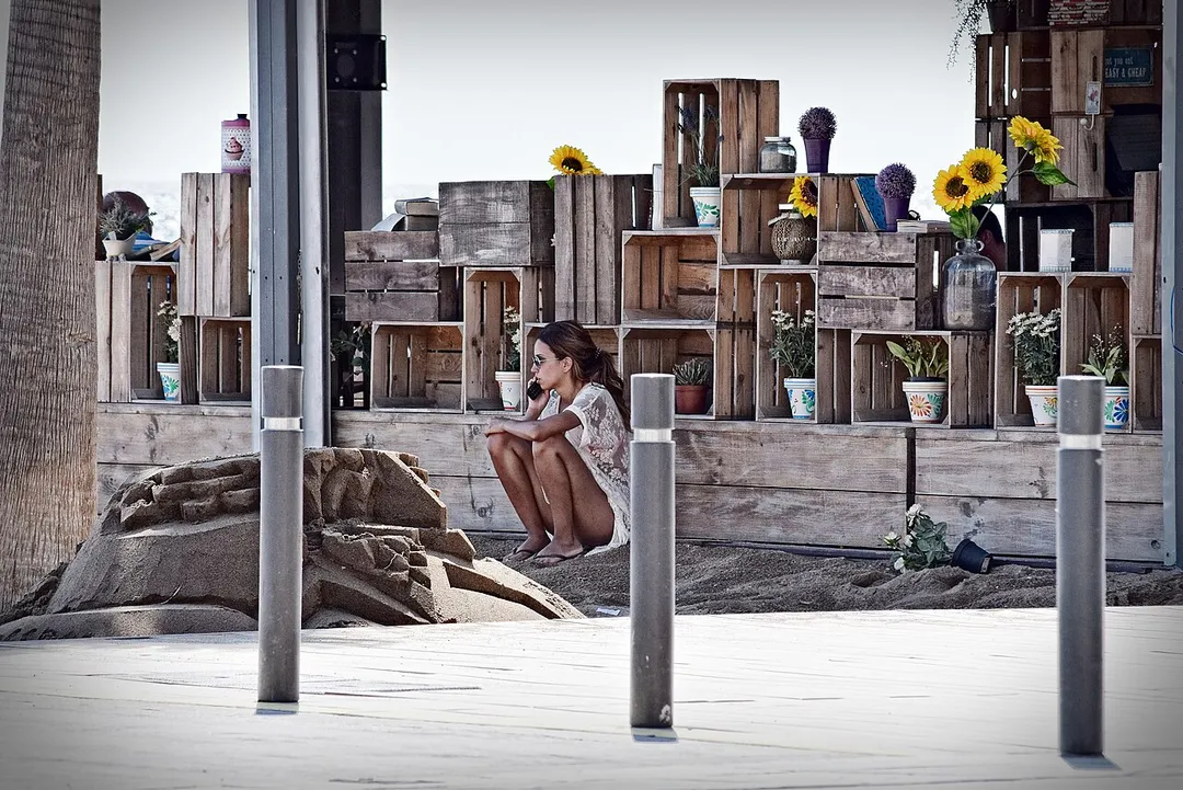 La Vila Olímpica del Poblenou, Barcelona, Spain