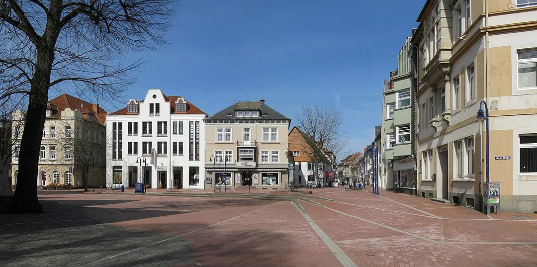 In der Innenstadt (Bergstraße) von Lage/Lippe