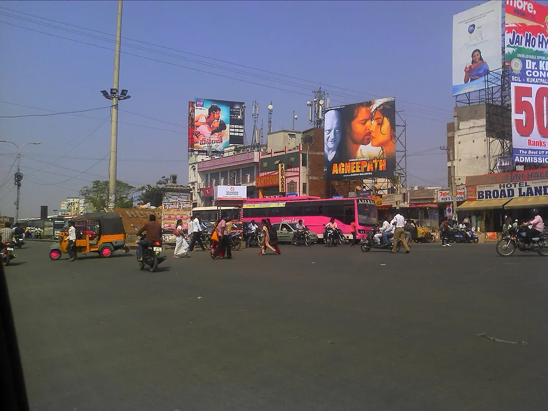 The Chowrasta of LB Nagar