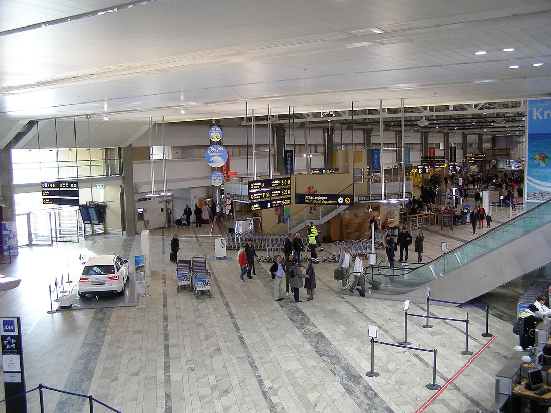 Göteborg-Landvetter airpot - terminal interior