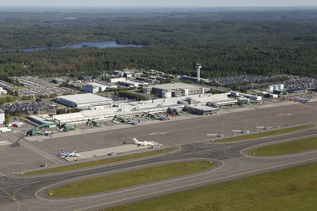Gothenburg Landvetter Air View