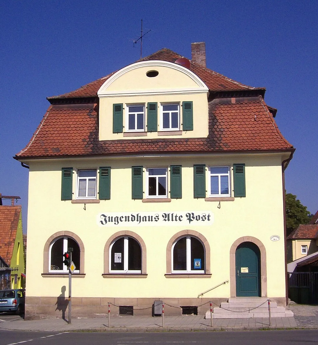 Das Jugendzentrum "Alte Post" der Stadt Langenzenn