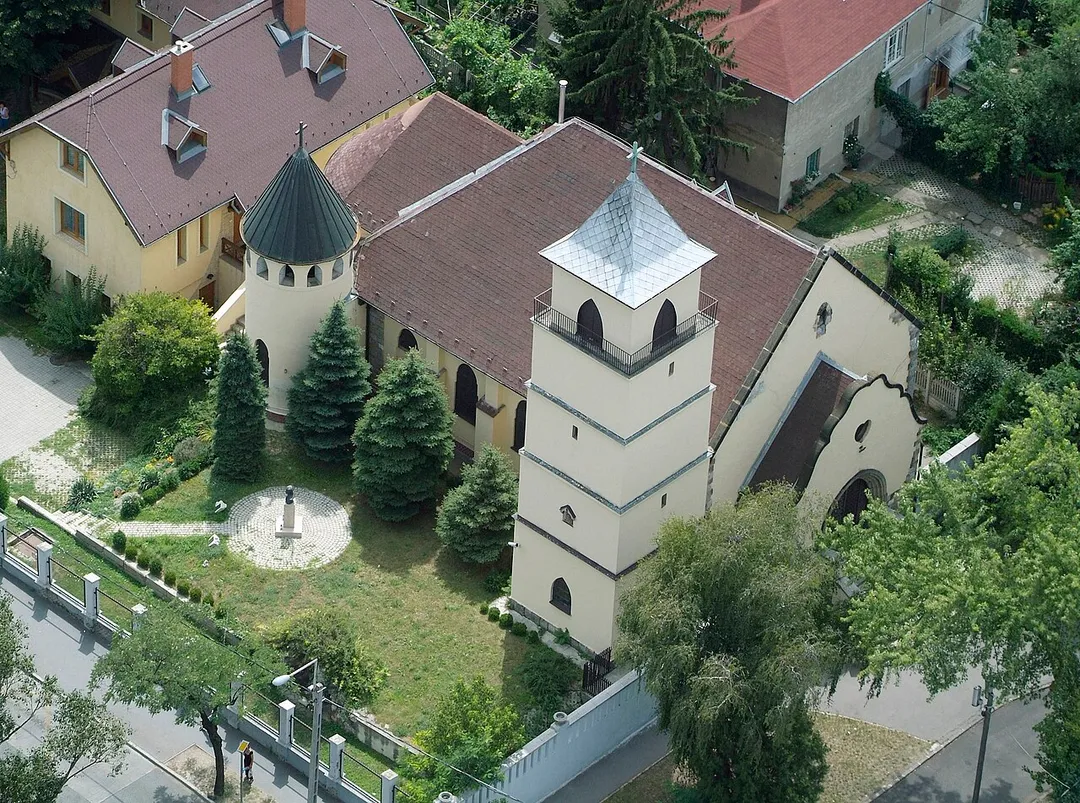 X. District Budapest, Hungary, aerial photography,