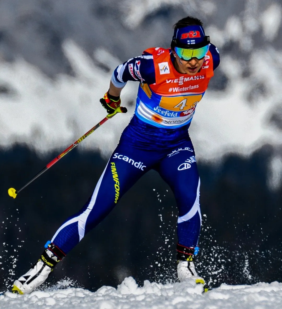 FIS Nordic Wolrd Ski Championships Seefeld 2019 - Ladies 4x5km Relay Classic/Free. Picture shows Riitta-Liisa Roponen (FIN).