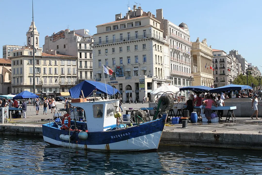 Le Vieux-Port de Marseille (France)