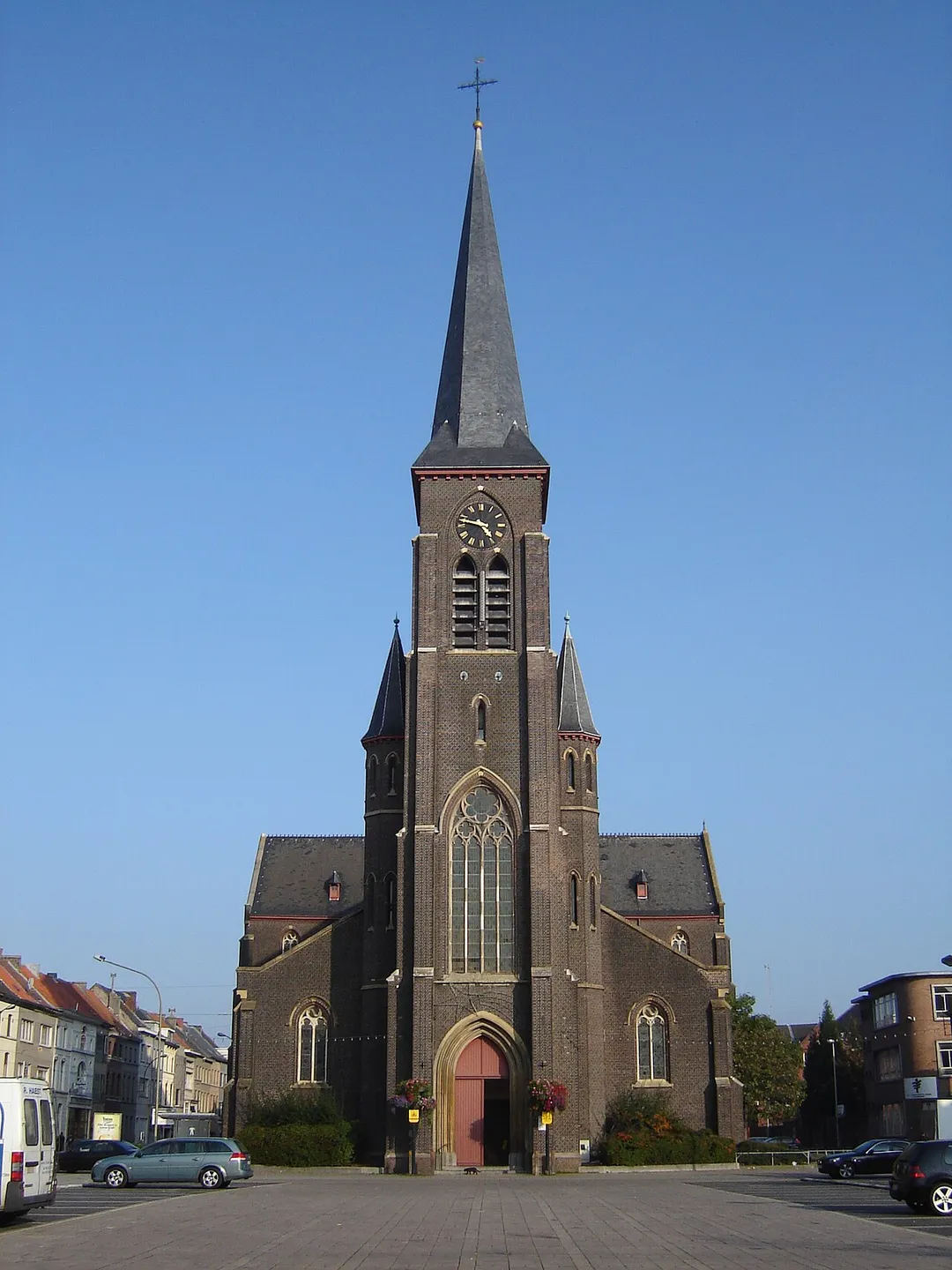 Church of Saint Livinus in Ledeberg, Gent. Gent, East Flanders, Belgium.