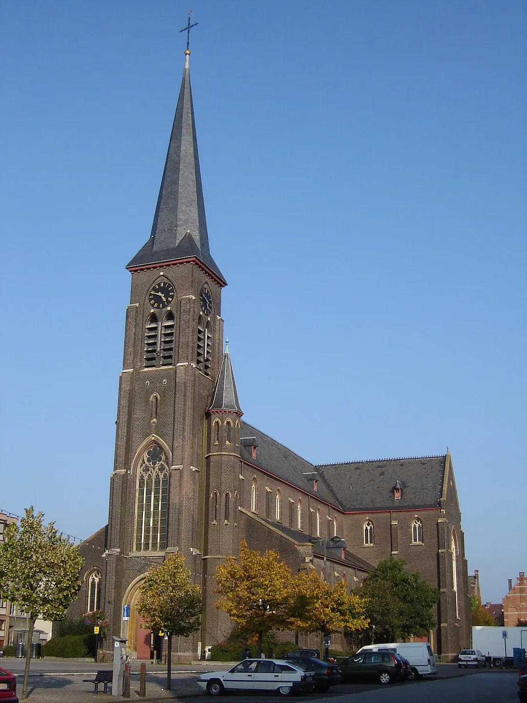 Church of Saint Livinus in Ledeberg, Gent. Gent, East Flanders, Belgium.