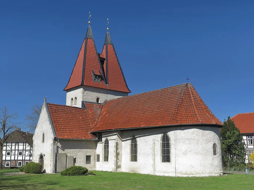 The evangelical Lutheran Church of the Holy Cross in Lehre, Germany