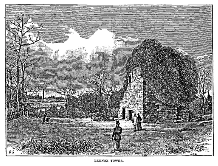 Lennox Tower in the 19th century