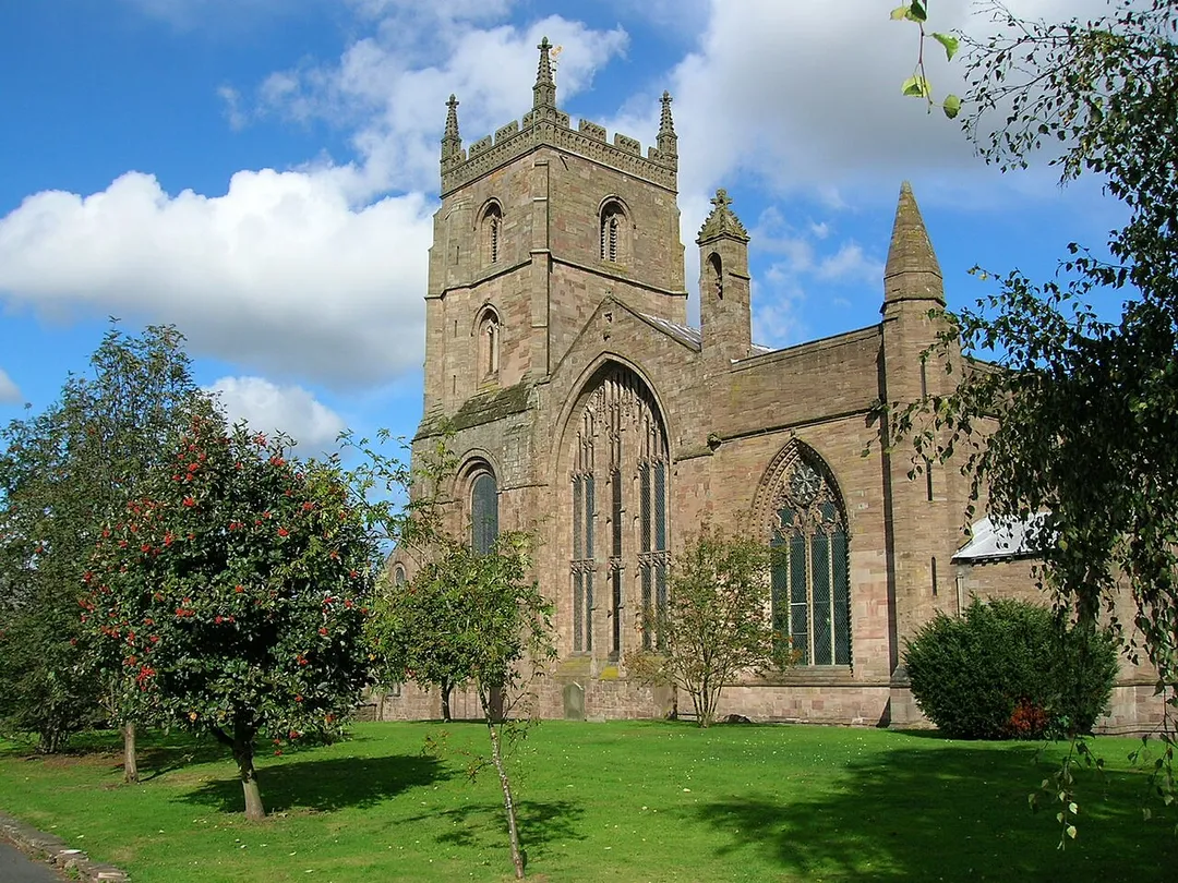 The priory church of St. Peter and St Paul, Leominster