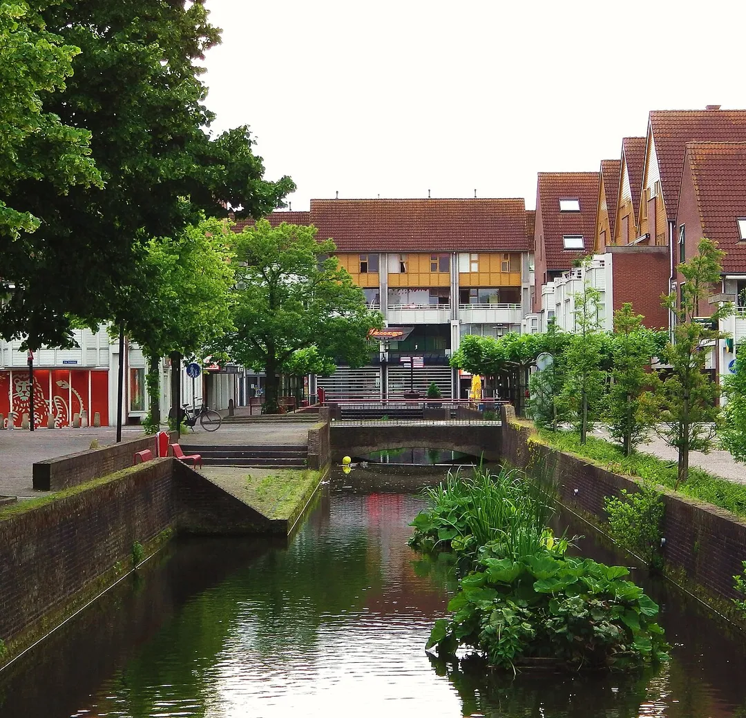 Kooikersgracht in het centrum van Leusden