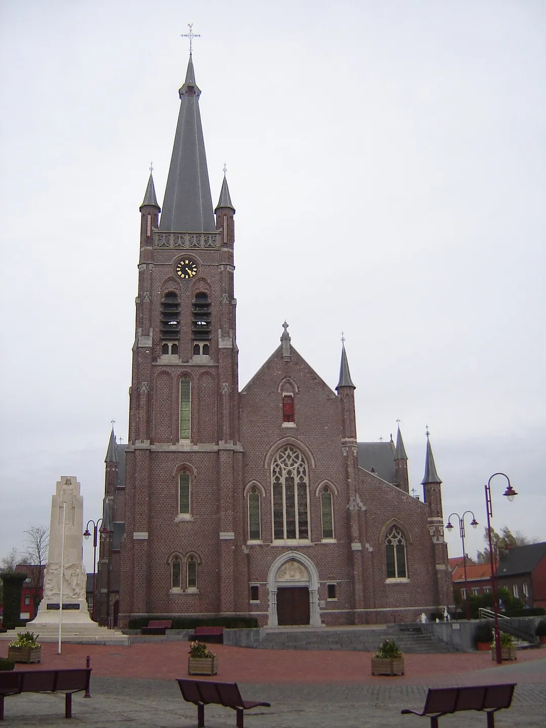 Church of Saint James in Lichtervelde. Lichtervelde, West Flanders, Belgium