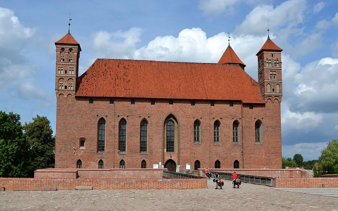 Lidzbark Warmiński, zespół zamku biskupiego, XIV, XIX