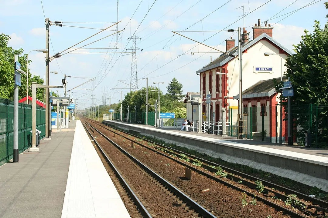 Gare de Limay, Yvelines  (France) -