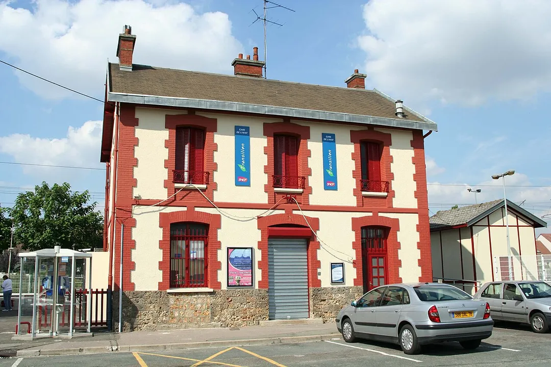 Gare de Limay, Yvelines  (France) -