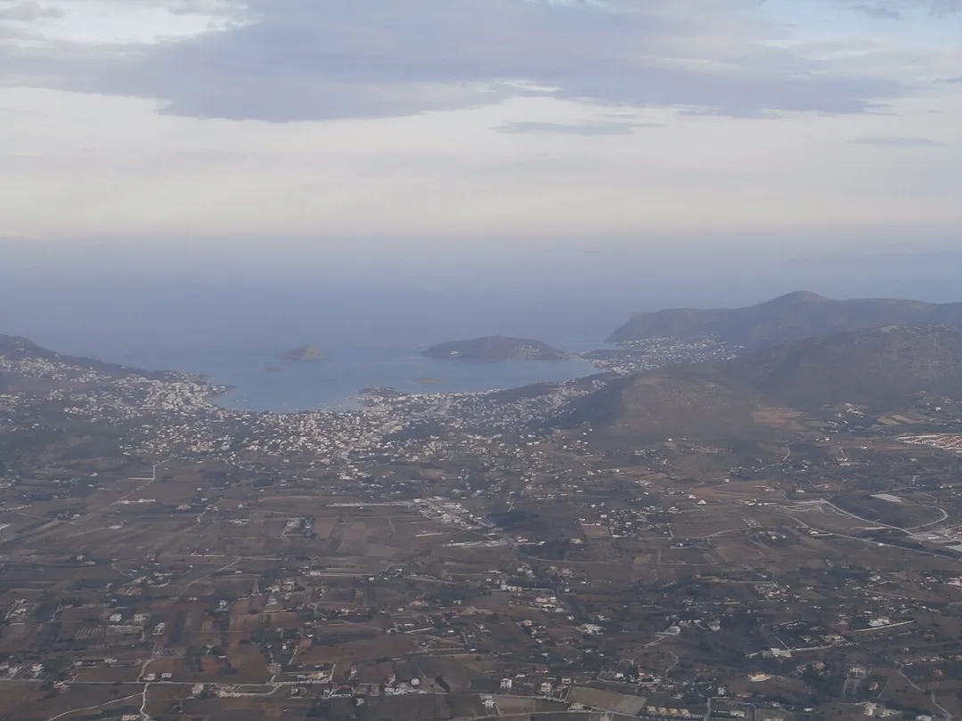 Air view of Porto Rafti, Attiki
