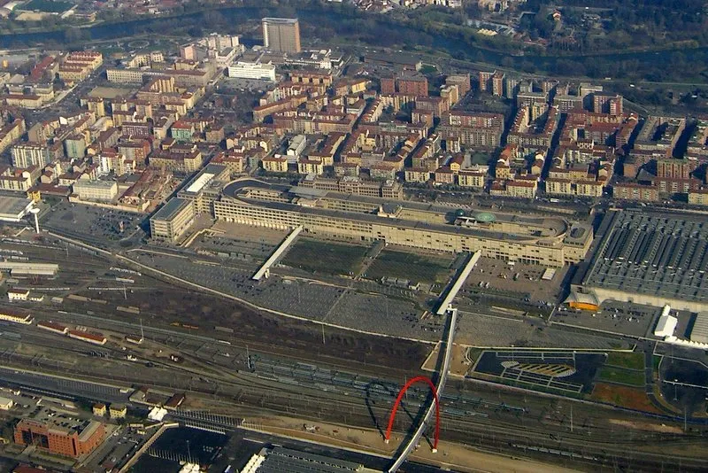 Le Lingotto vu du ciel (Turin), Vincent Debierre