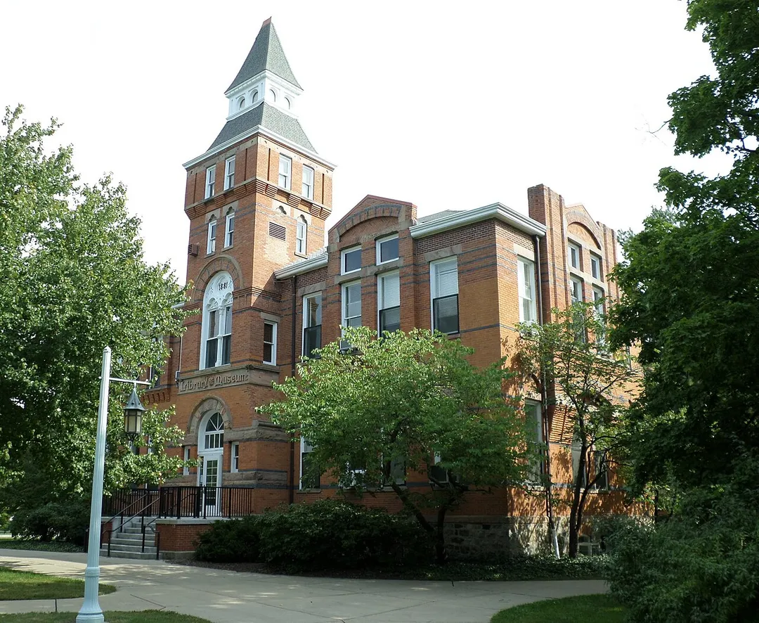 Linton Hall, located on W. Circle Drive on the campus of Michigan State University, East Lansing, MI.