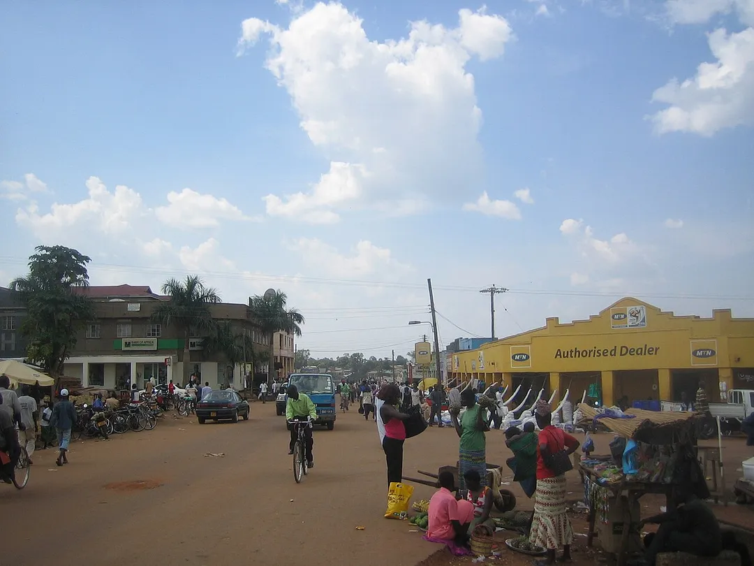 A Picture over seeing Town View Hotel in Lira, Uganda.