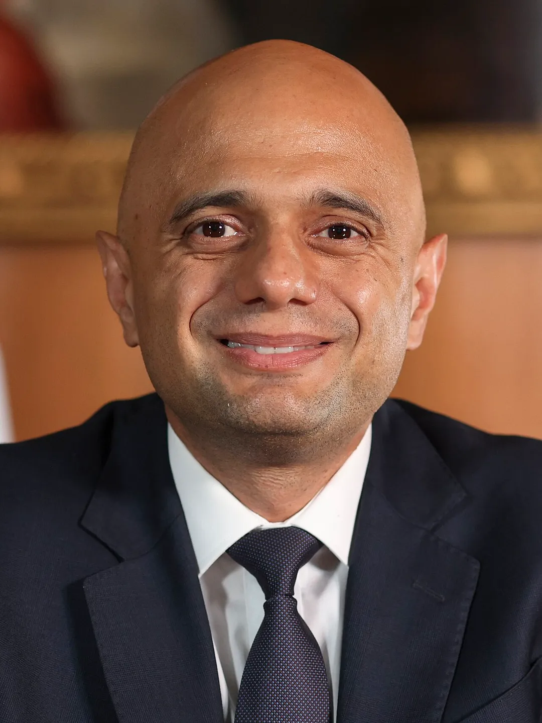 London, United Kingdom.Portrait of Secretary of State for Health and Social Care, Sajid Javid 10 Downing Street.