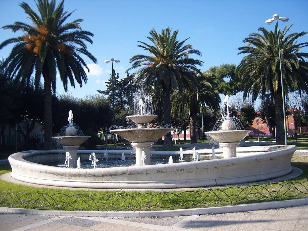 Fountain in Lizzanello, Province of Lecce - Apulia